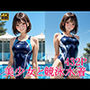 美少女と競泳水着