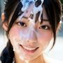 精子ぶちまけ顔射グラビアモデル