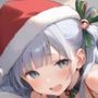 【クリスマス】サンタ×クロス〜聖夜の性交〜膣から溢れでるおぢの精子。セクシーサンタ少女とおぢたちの乱交クリパ【ショート動画200本】【AI動画】