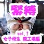 緊縛動画 vol.1 女子校生廃工場編